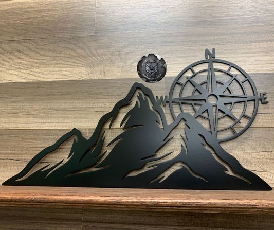 Mountain Range Compass