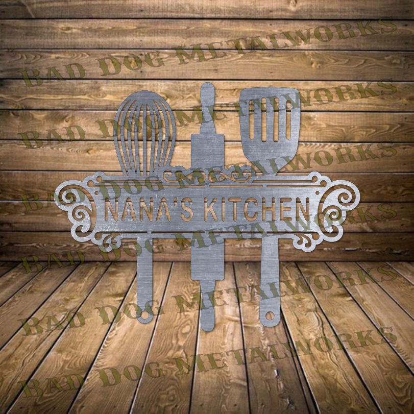 Nana's Kitchen - Dxf and Svg