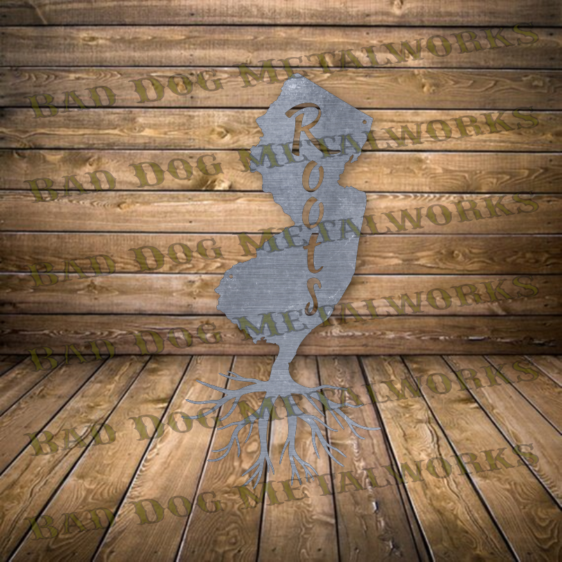 New Jersey Roots - Dxf and Svg