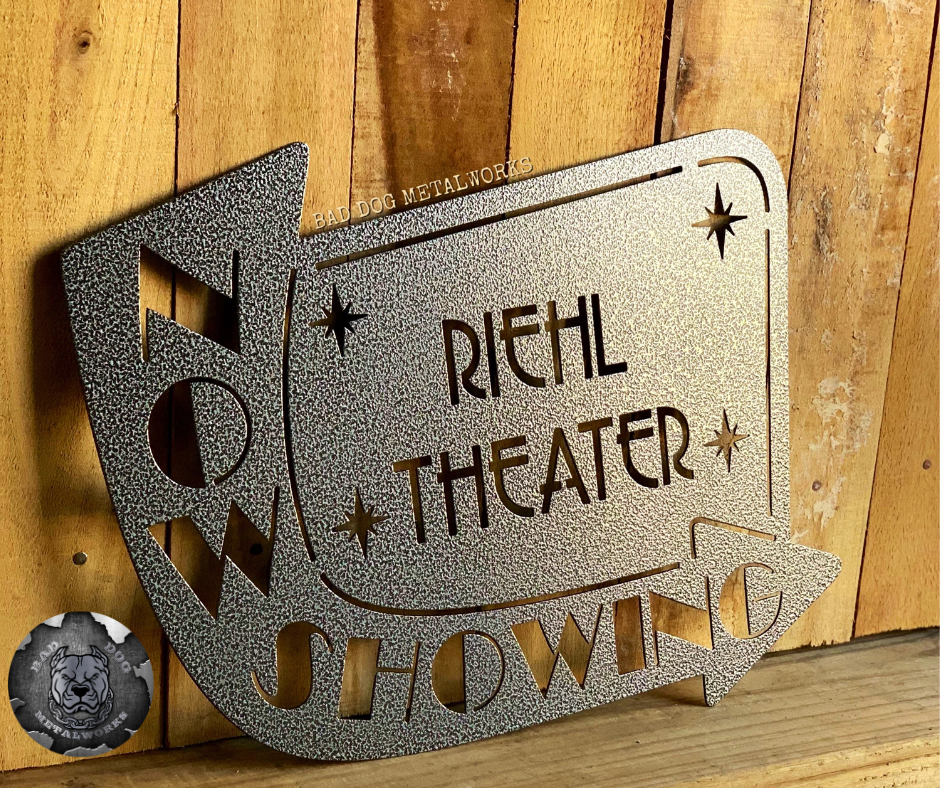 Retro Now Showing Personalized Theater