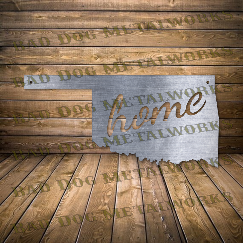 Oklahoma Home - Dxf and Svg