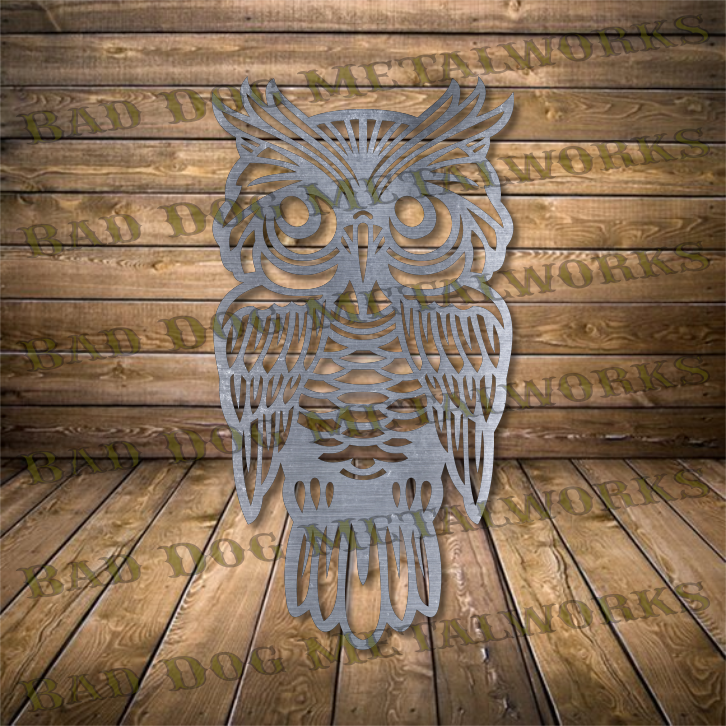 Owl - Dxf and Svg