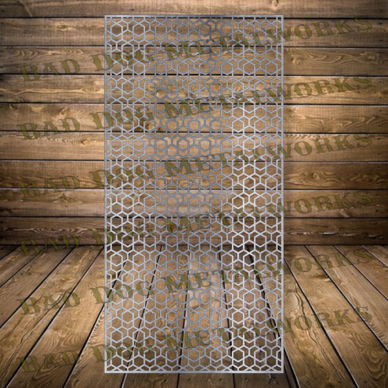 Abstract Honeycomb Panel - Dxf and Svg