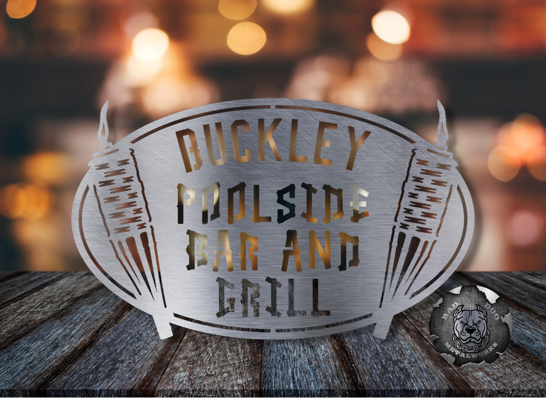 Poolside Bar and Grill Monogram
