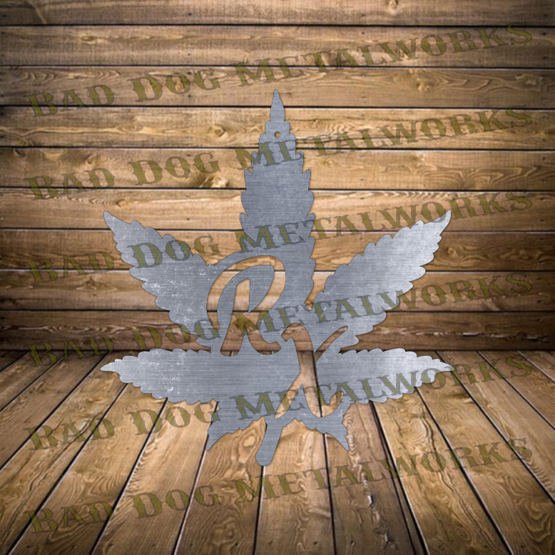 RX Pot Leaf - Dxf and Svg