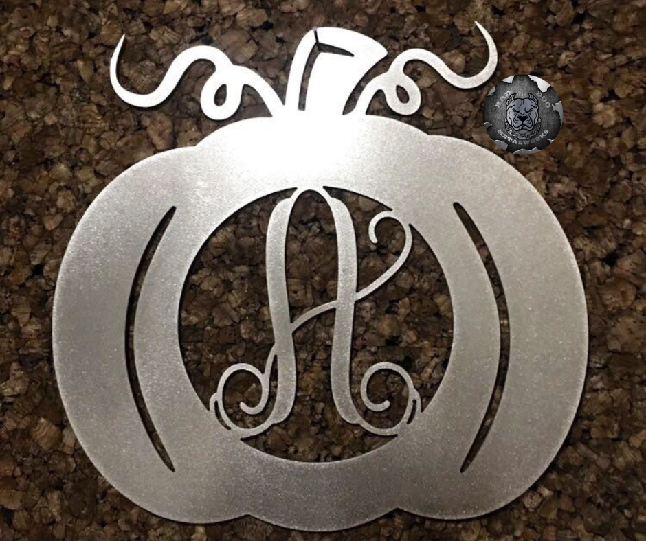 Pumpkin Monogram
