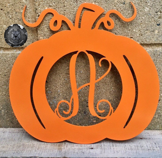 Pumpkin Monogram