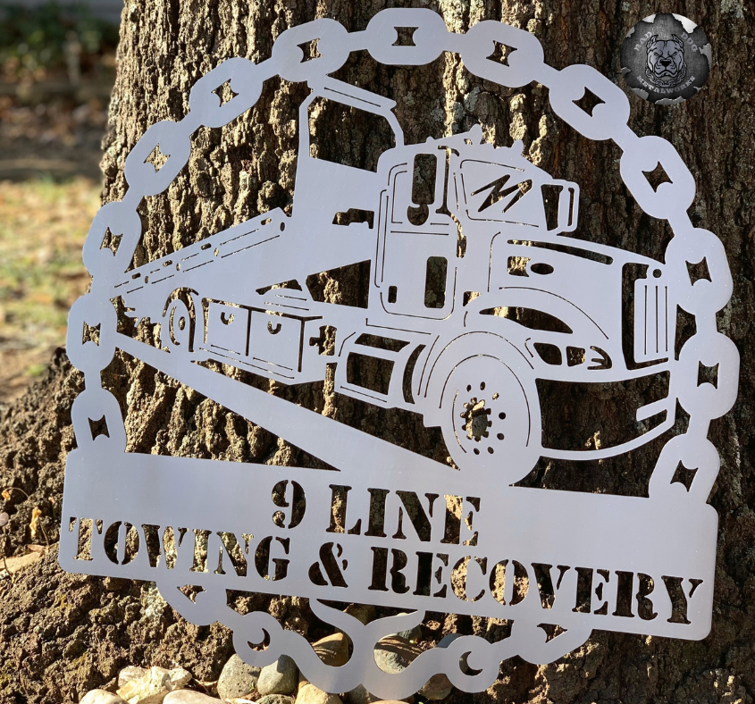 Rollback Tow Truck Monogram