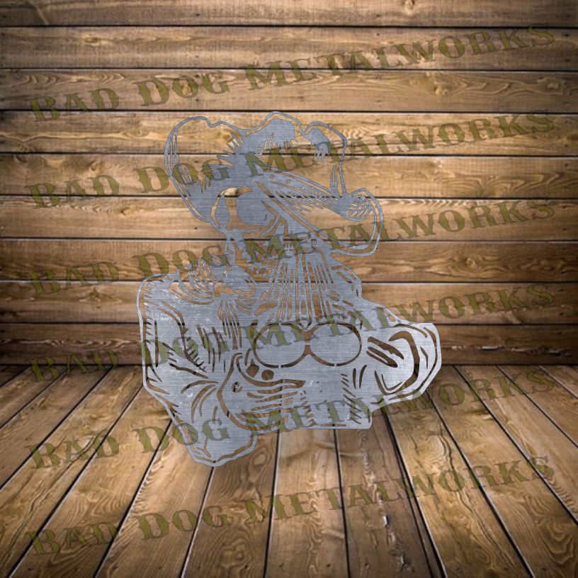 Shotgun Skeleton - Dxf and Svg