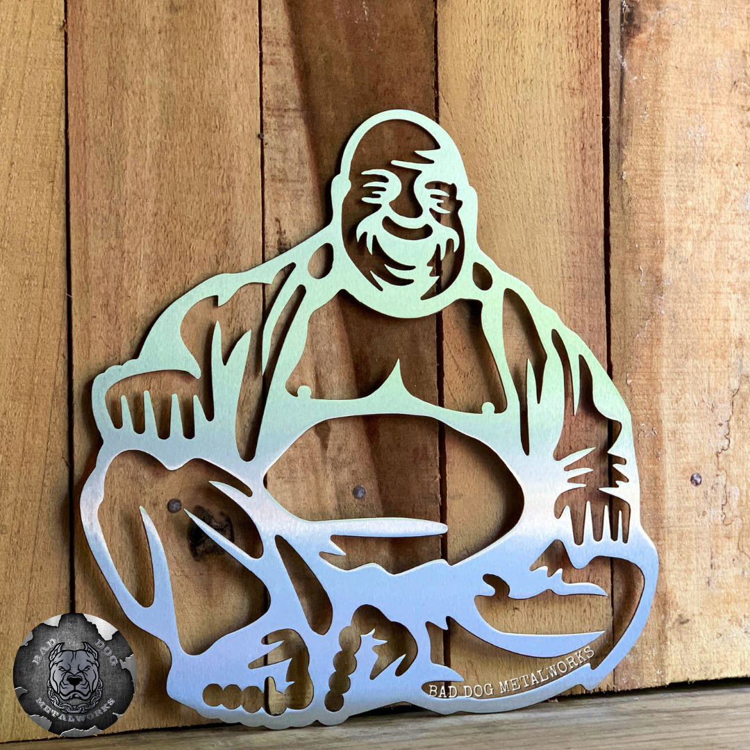 Happy Sitting Buddha