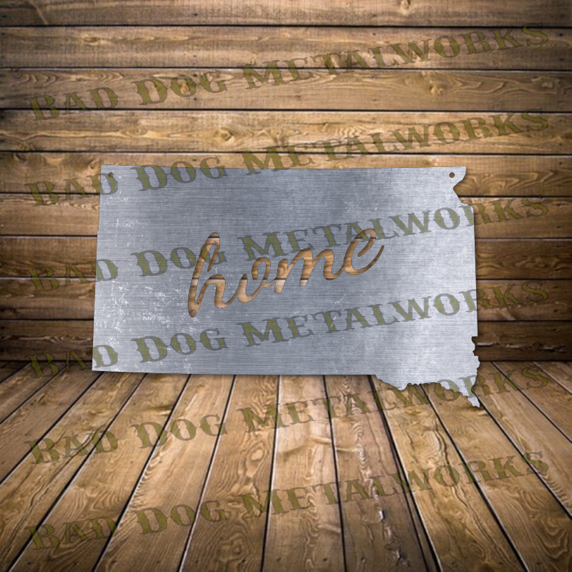 South Dakota Home - Dxf and Svg