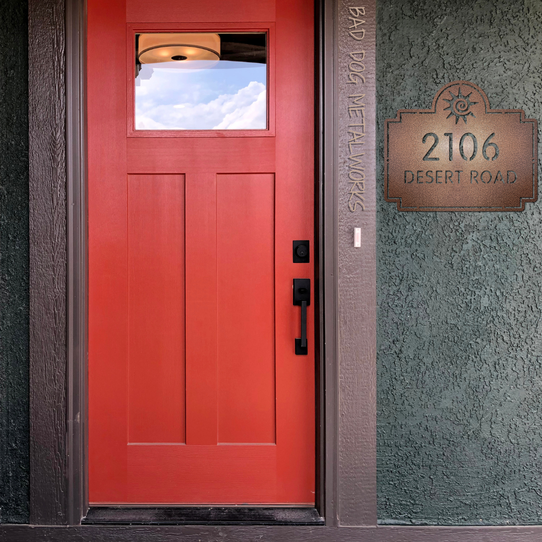 Southwestern Address Plaque