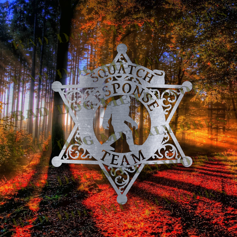 Squatch Response Team - Dxf and Svg