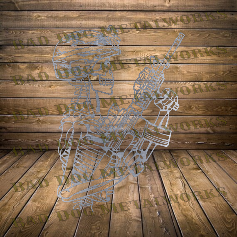 Tactical Skeleton - Dxf and Svg