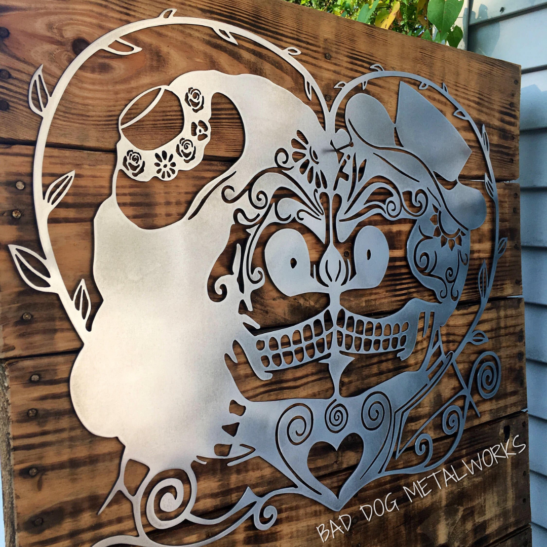 Til Death Do Us Part Kissing Skulls