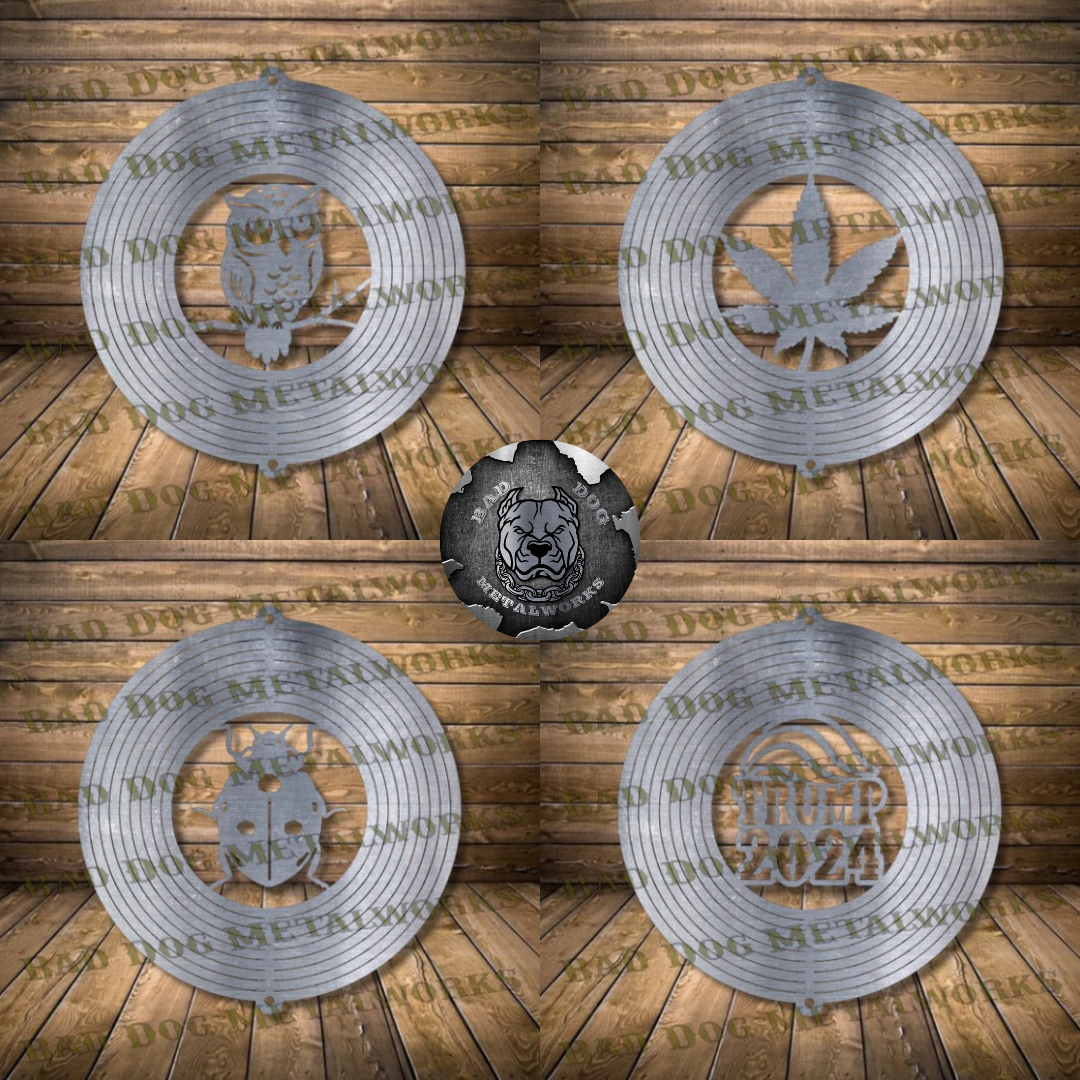 Wind Spinner Set 2 - Svg and Dxf