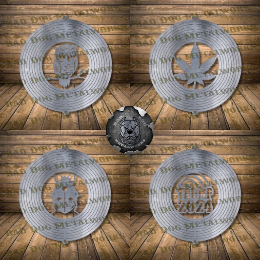 Wind Spinner Set 2 - Svg and Dxf