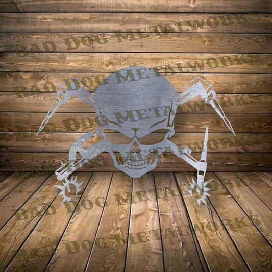 Welder Skull - Dxf and Svg