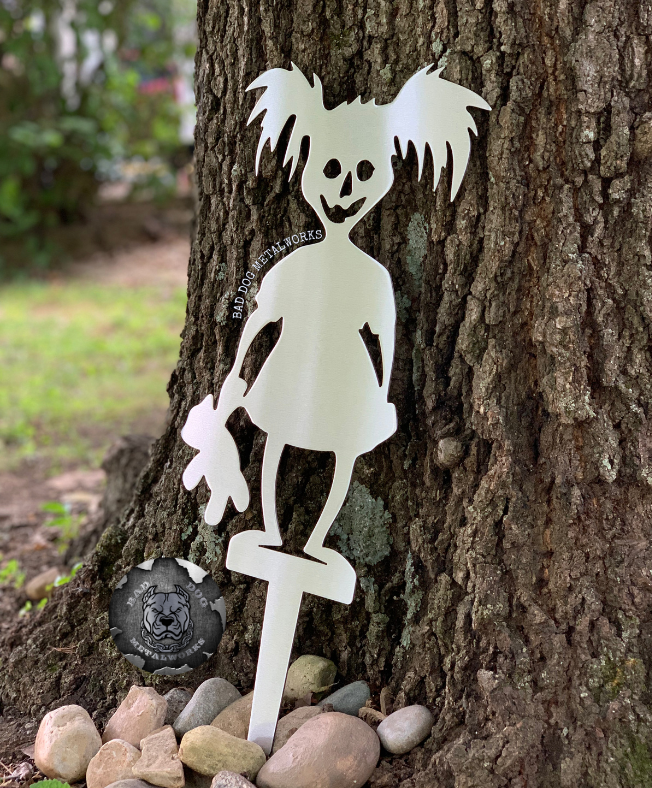 Zombie Girl/Zombie Boy Halloween Garden Stakes