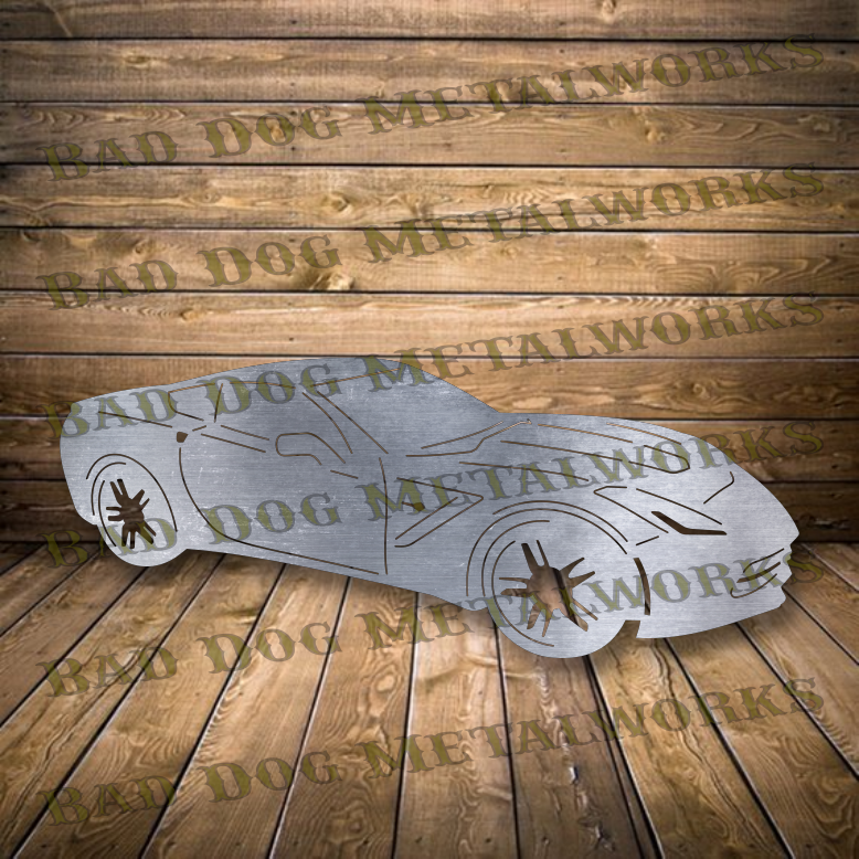 2015 Corvette - Dxf and Svg