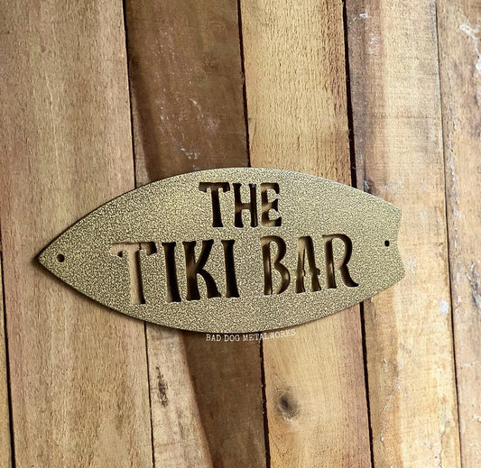 Tiki Bar Surfboard