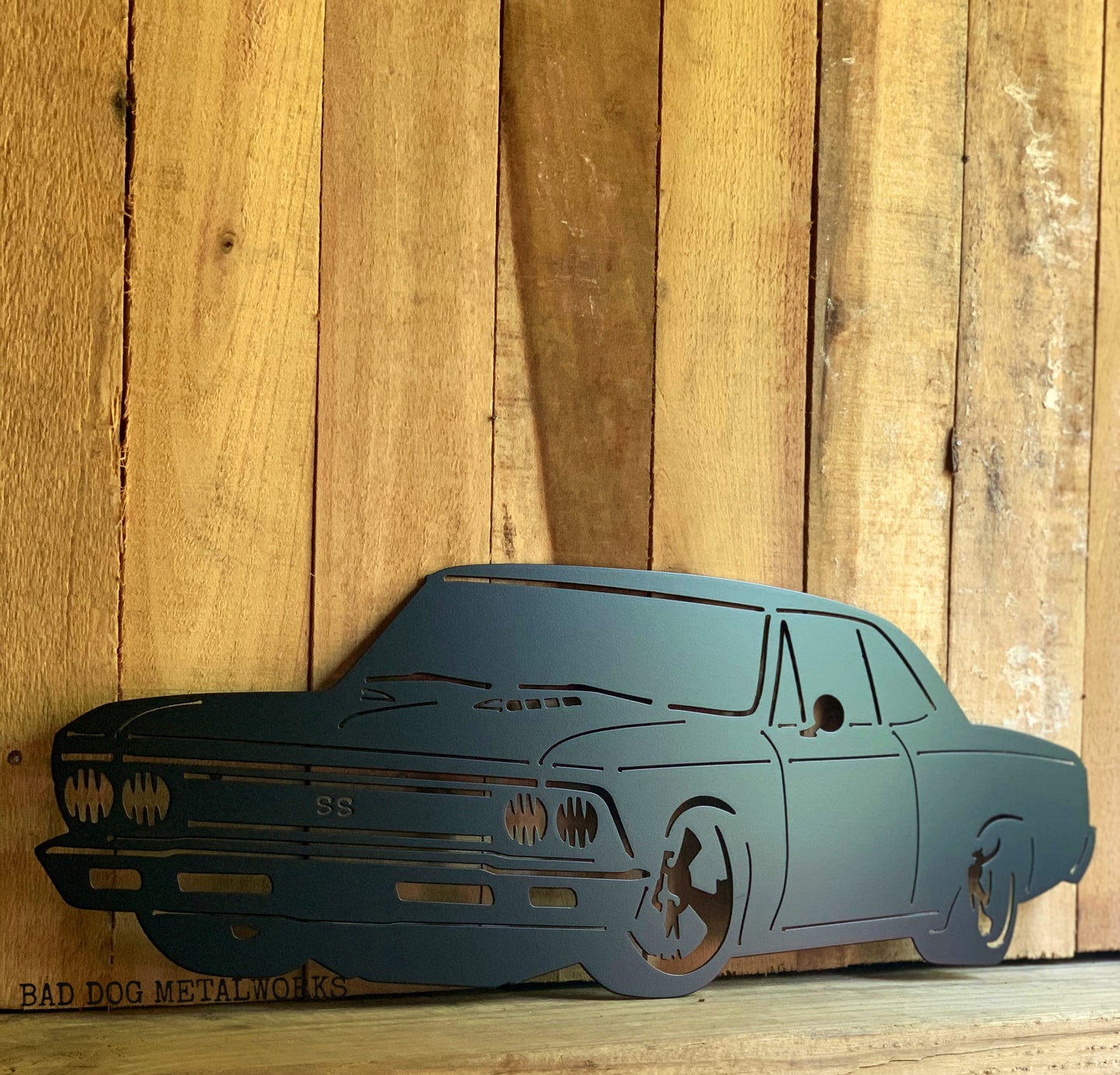 1966 Chevrolet Chevelle SS Metal Art