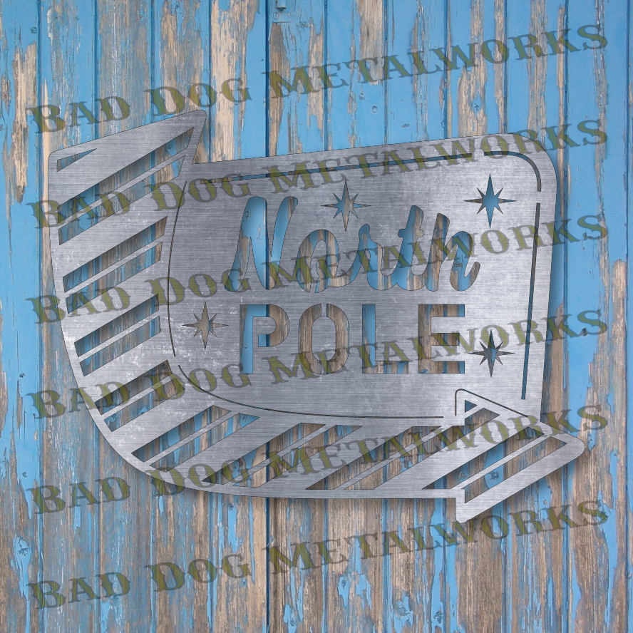 North Pole - Dxf and Svg