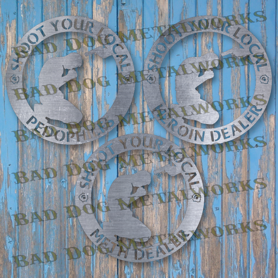 Shoot Your Local Set - Dxf and Svg