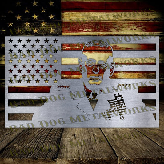General James Mattis Flag - Dxf and Svg