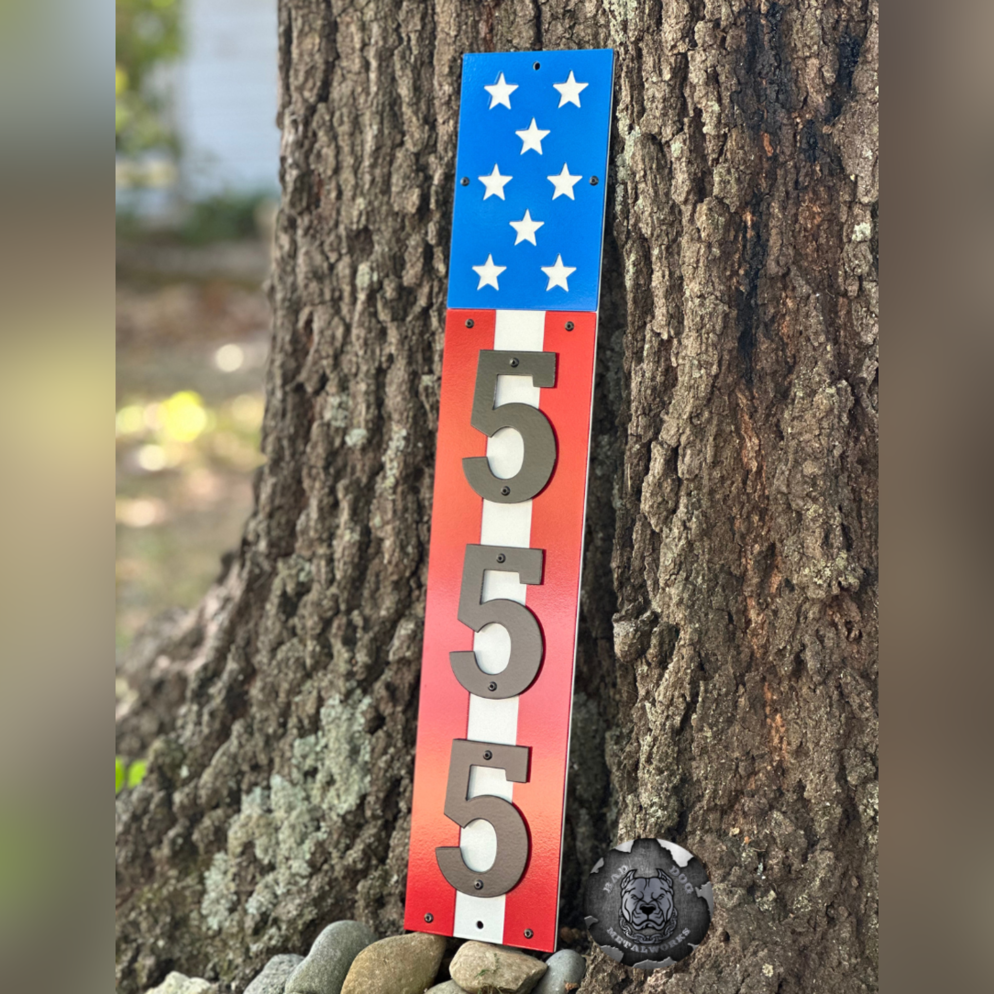 ADDRESS PLAQUES – Bad Dog Metalworks