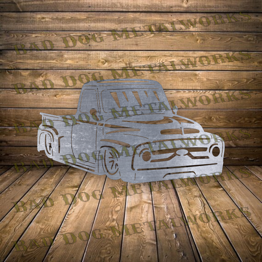 1955 Ford F100 - Dxf and Svg