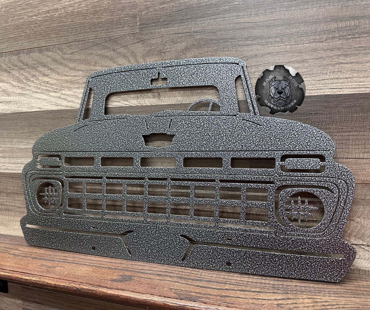 1965 Ford F100 Pickup Truck Metal Art