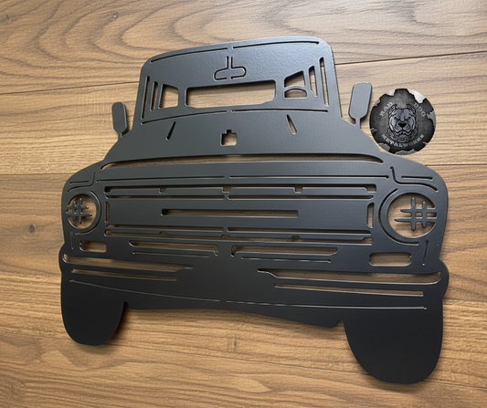 1967 International Harvester Travelall Metal Art