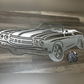 1970 Chevelle SS Convertible Metal Art
