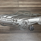 1970 Chevelle SS Convertible Metal Art