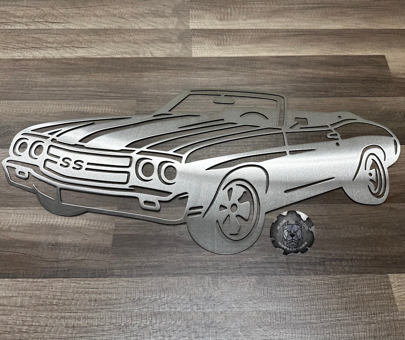 1970 Chevelle SS Convertible Metal Art