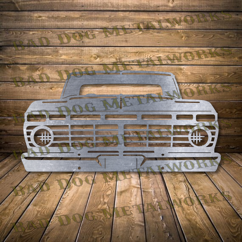 1973 Ford Truck - Dxf and Svg