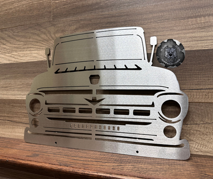1957 Ford Pickup Truck Metal Art