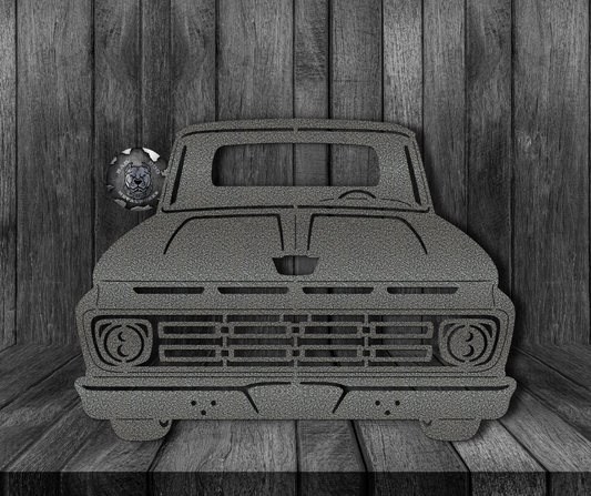 1961 Ford Pickup Truck Metal Art