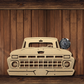 1965 Ford F100 Pickup Truck Metal Art