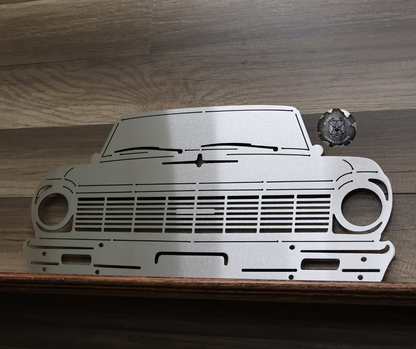 1965 Chevrolet Nova Front End Metal Art