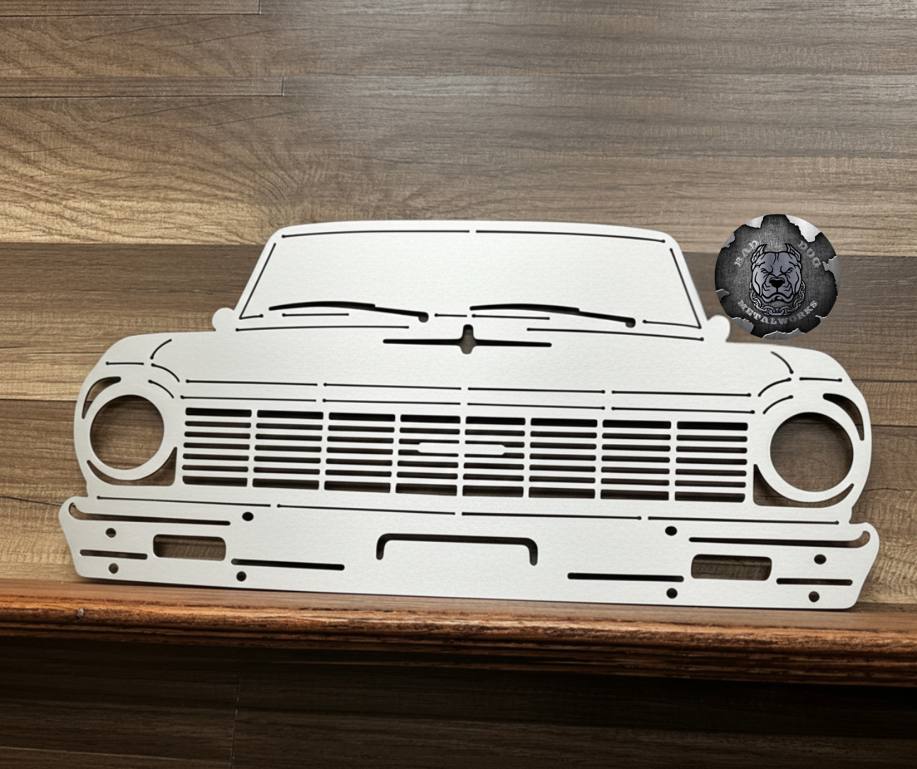 1965 Chevrolet Nova Front End Metal Art