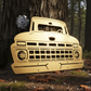 1965 Ford F100 Pickup Truck Metal Art