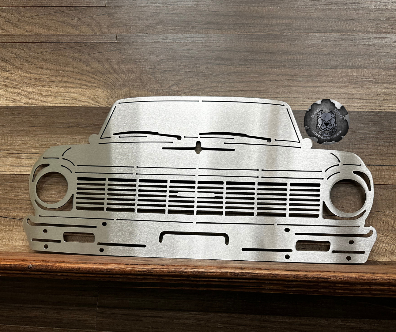 1965 Chevrolet Nova Front End Metal Art