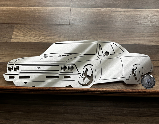 1966 Chevrolet Chevelle SS Metal Art