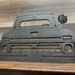 1966 Ford Truck Front End Metal Art