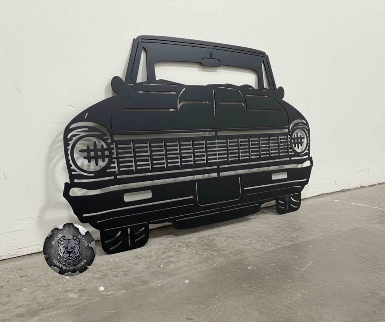1967 Chevy Nova Front End Metal Art