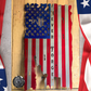 9/11 Never Forget Tattered American Flag