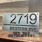 Simple Address Plaque