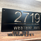 Simple Address Plaque